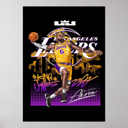 LeBron James, NBA, basketbal, King James, Slam du Poster (Voorkant)