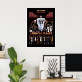 LeBron James, NBA, basketbal, King James, Slam du Poster (Thuiskantoor)