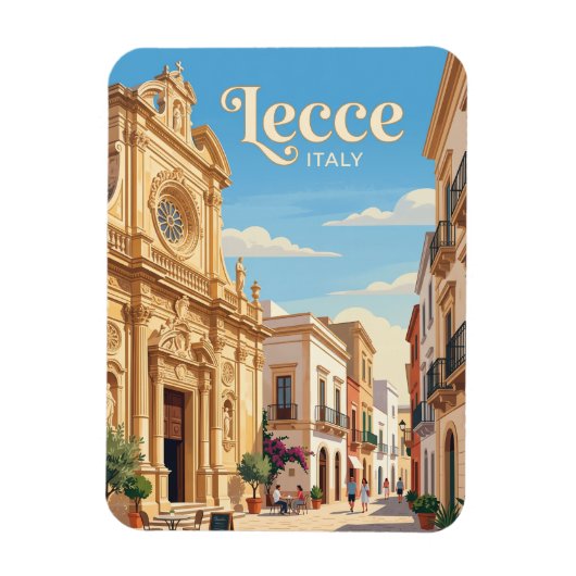 Lecce, Italië Magneet (Verticaal)