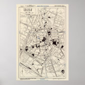  Lecce Italië Map (1943) Poster (Voorkant)