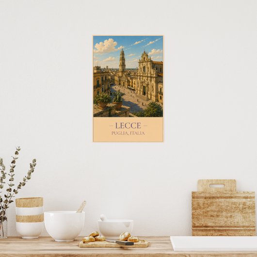 Lecce Poster (Keuken)