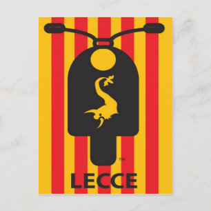 Lecce Scooter-Briefkaart Briefkaart