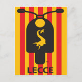 Lecce Scooter-Briefkaart Briefkaart (Voorkant)