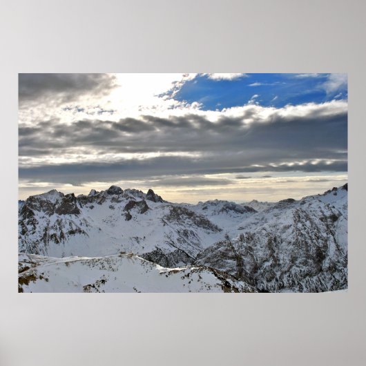 Lech am Arlberg Austria Poster (Voorkant)