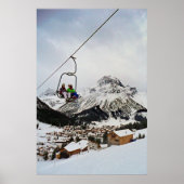 Lech am Arlberg Austrian Alps Austria Photo Print (Voorkant)