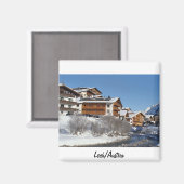 Lech am Arlberg in Austria Souvenir Magneet (Voorkant / Achterkant)