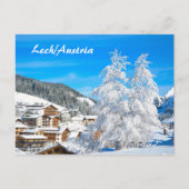 Lech am Arlberg in Oostenrijk Vorarlberg Briefkaart (Voorkant)