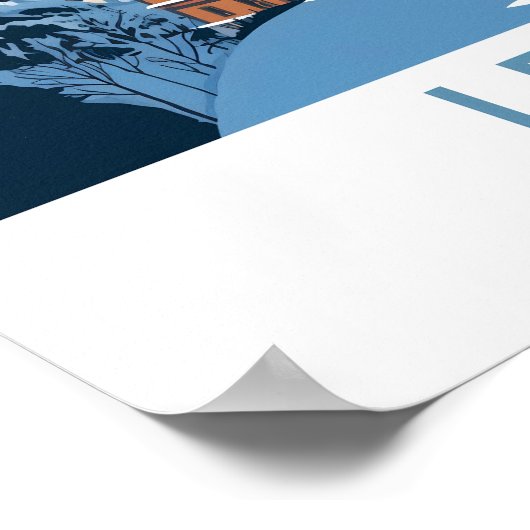 Lech Austria Travel Print (Hoek)