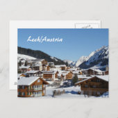 Lech in Oostenrijk - Briefkaart (Voorkant / Achterkant)