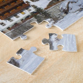 Lech in Oostenrijk in de winter Legpuzzel (Zijkant)
