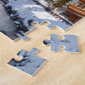 Lech in Oostenrijk Souvenir Legpuzzel (Zijkant)