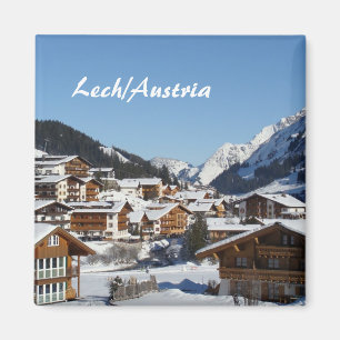 Lech in Oostenrijk - Souvenir Magnet