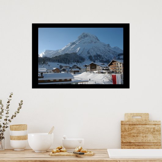 Lech, Oostenrijk Poster (Keuken)