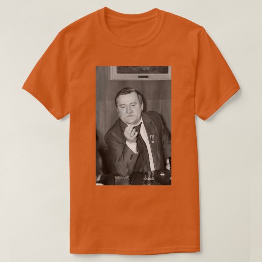 Lech Walesa T-shirt (Design voorkant)