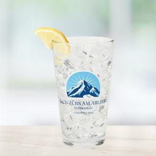 Lech Zürs am Arlberg Oostenrijk skigebied bierglas Glas