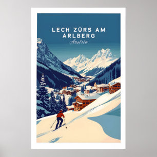Lech Zürs am Arlberg Print Oostenrijk 1