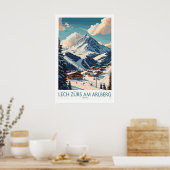 Lech Zürs am Arlberg Ski Poster 1 (Keuken)