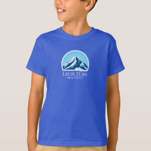 Lech Zürs Arlberg Oostenrijk skigebied outfit T-shirt