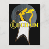 Lechaim Briefkaart (Voorkant)