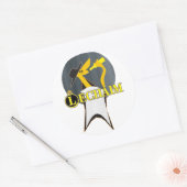 Lechaim Ronde Sticker (Envelop)