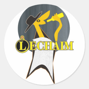Lechaim Ronde Sticker
