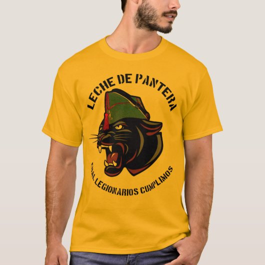 LECHE DE PANTERA T-SHIRT (Voorkant)