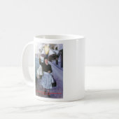 Lechera con cacharros/Milkmaid with pots Koffiemok (Voorkant links)