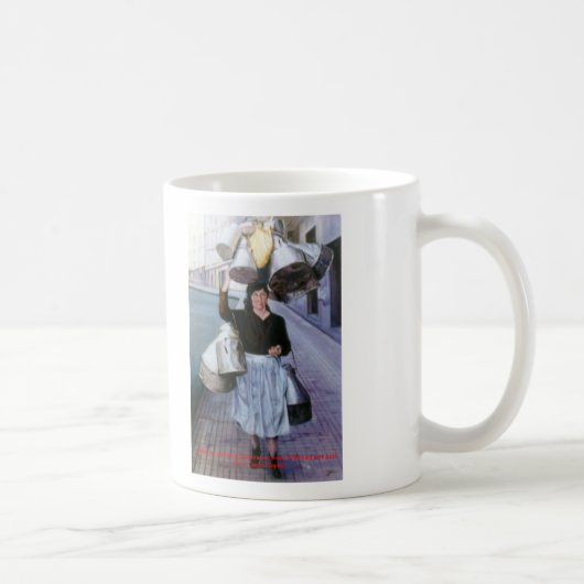 Lechera con cacharros/Milkmaid with pots Koffiemok (Rechts)