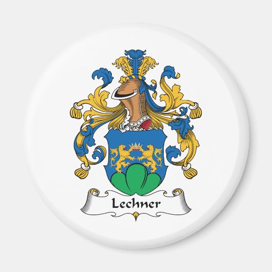 Lechner Family Crest Magneet (Voorkant)