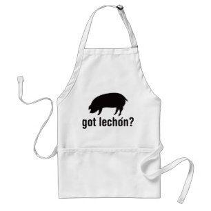 Lechon - Basic Black Standaard Schort