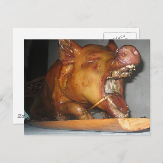 Lechon Briefkaart (Voorkant / Achterkant)