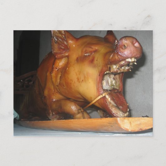 Lechon Briefkaart (Voorkant)