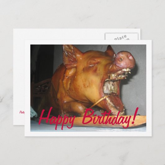 Lechon Briefkaart (Voorkant / Achterkant)