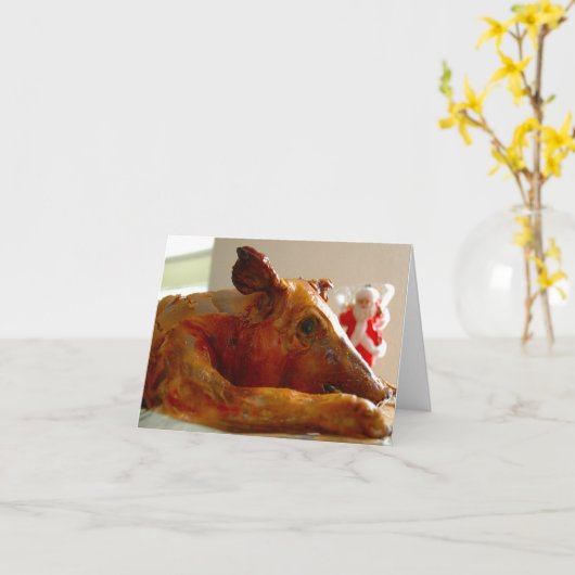 Lechon sa Pasko Kaart (Gele Bloem)