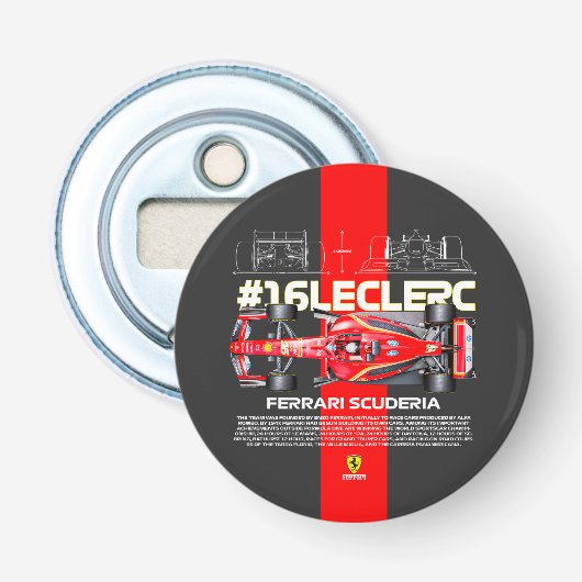 Leclerc16 Button Flesopener (Voorkant)