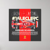 Leclerc16 Canvas Afdruk (Voorkant)