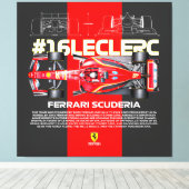 Leclerc16 Canvas Afdruk (Insitu (Houten vloer))