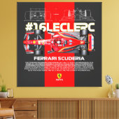 Leclerc16 Canvas Afdruk (Insitu (Woonkamer))