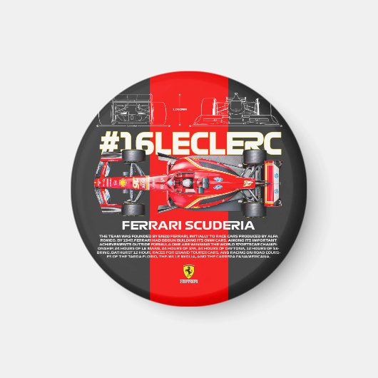 Leclerc16 Magneet (Voorkant)