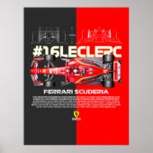 Leclerc16 Poster (Voorkant)