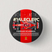 Leclerc16 Ronde Button 3,2 Cm (Voorkant)