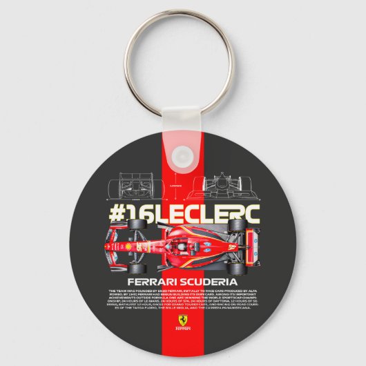 Leclerc16 Sleutelhanger (Voorkant)