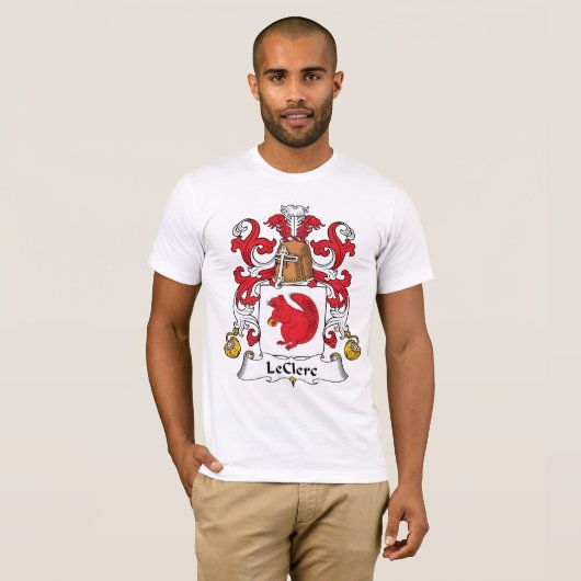 LeClerc Family Crest T-shirt (Voorkant volledig)