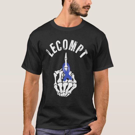 Lecompt Ribbon Skeleton Hand Bone 2 T-shirt (Voorkant)