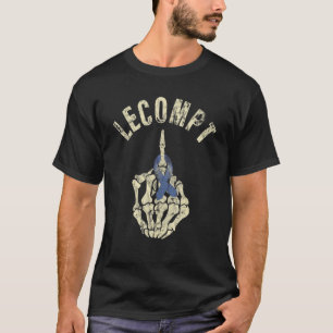 Lecompt Ribbon Skeleton Hand Bone T-shirt