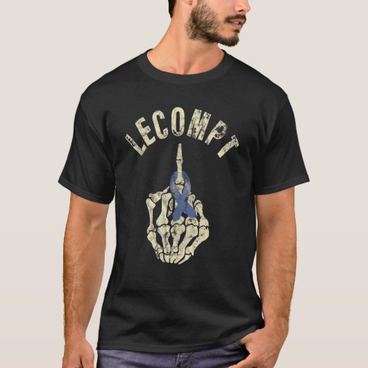 Lecompt Ribbon Skeleton Hand Bone T-shirt (Voorkant)