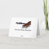 LeConte Creek at Great Smoky Mountains Bedankkaart (Achterkant)