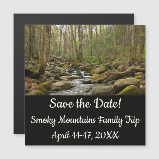 LeConte Creek in Great Smoky Mountains (Voorkant / Achterkant)