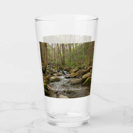 LeConte Creek in Great Smoky Mountains Glas (Voorkant)