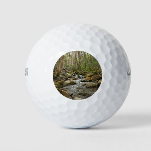 LeConte Creek in Great Smoky Mountains Golfballen (Voorkant)
